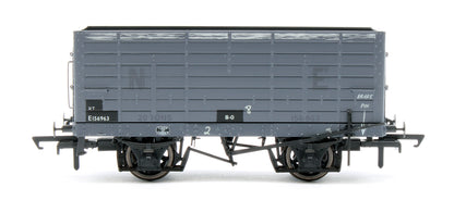 NER 20t Hopper - DGM 12 Hopper - BR Grey, with black panels - Triple Pack
