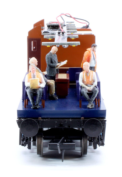 1:76 Scale Exclusive Black Label BR Q13 Inspection Saloon Engineers - Full Colour 3D Print