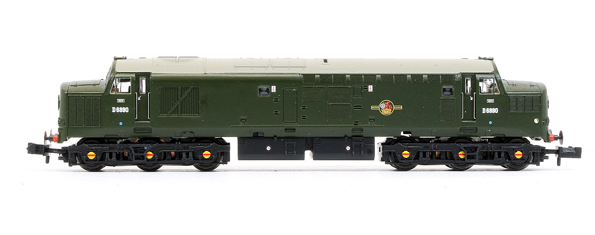 Pre-Owned Class 37/0 D6890 BR Green Small Yellow Panels Diesel Locomotive