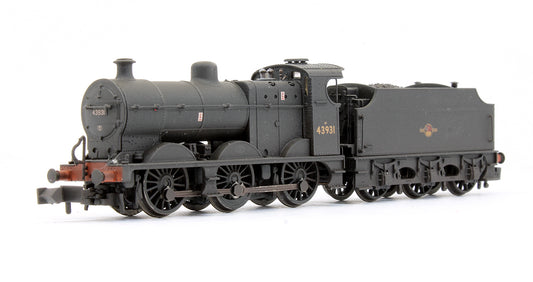 Pre-Owned MR 3835 4F '43931' BR Black Steam Locomotive (Weathered & DCC Sound Fitted)