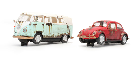 Pre-Owned Rusty Rides Volkswagen Beetle & T1b Camper Van - Limited Edition