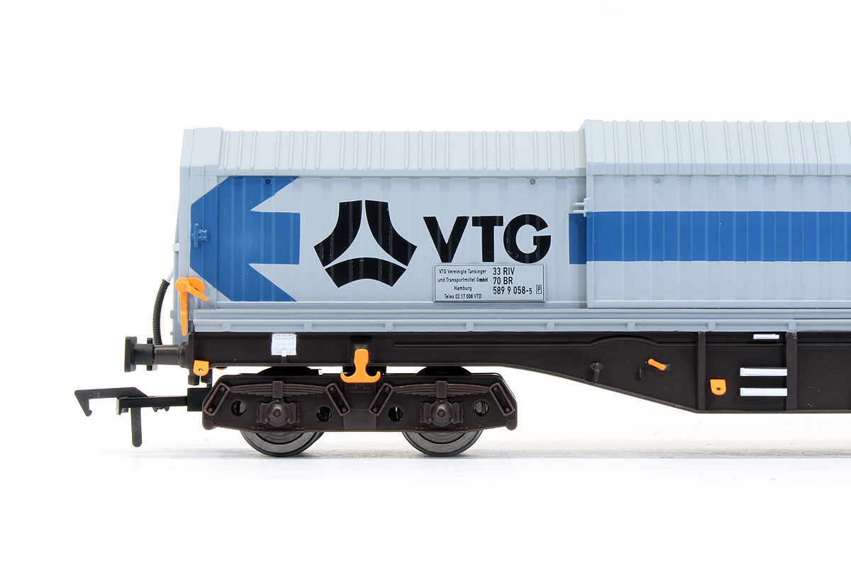 Pre-Owned 4F-039-004 Telescopic Hood Wagon Tiphook Blue Grey '589 9 058-5'