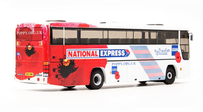 Pre-Owned OM43305 Plaxton Premiere National Express poppy Appeal