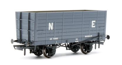 NER 20t Hopper - DGM 12 Hopper - LNER Grey - Triple Pack