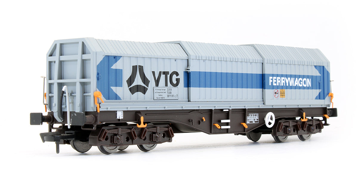 Pre-Owned 4F-039-002 Telescopic Hood Wagon Tiphook Blue Grey '589 9 091-2'