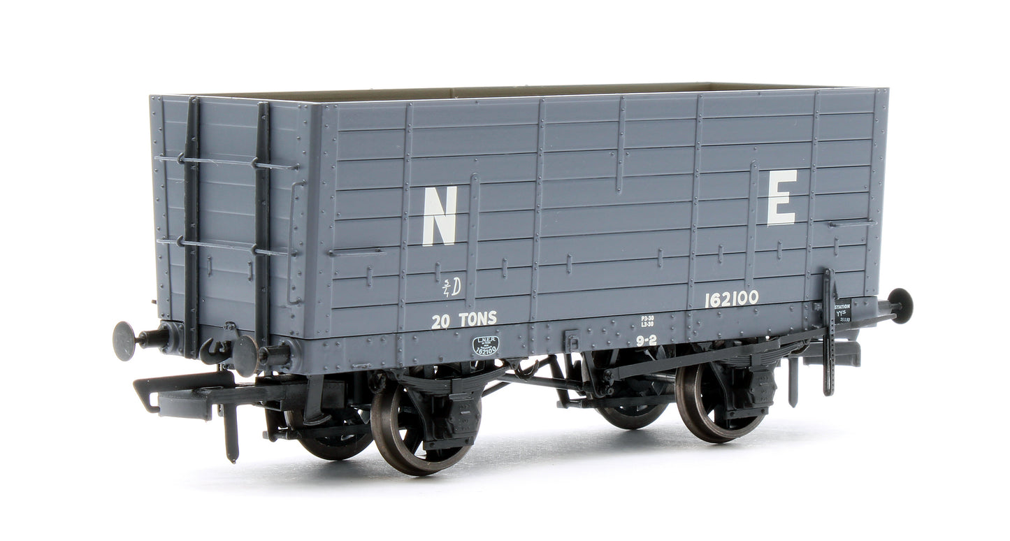 NER 20t Hopper - DGM 12 Hopper - LNER Grey - Triple Pack