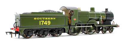 SECR Maunsell D1 Class Southern SR Maunsell Olive Green 4-4-0 Steam Locomotive No.1749
