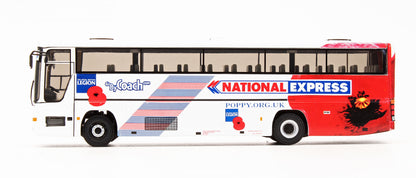 Pre-Owned OM43305 Plaxton Premiere National Express poppy Appeal