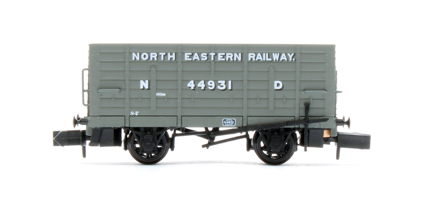 373-375 NER P7 Coal Hopper North Eastern Railway Grey (ND) No.44931