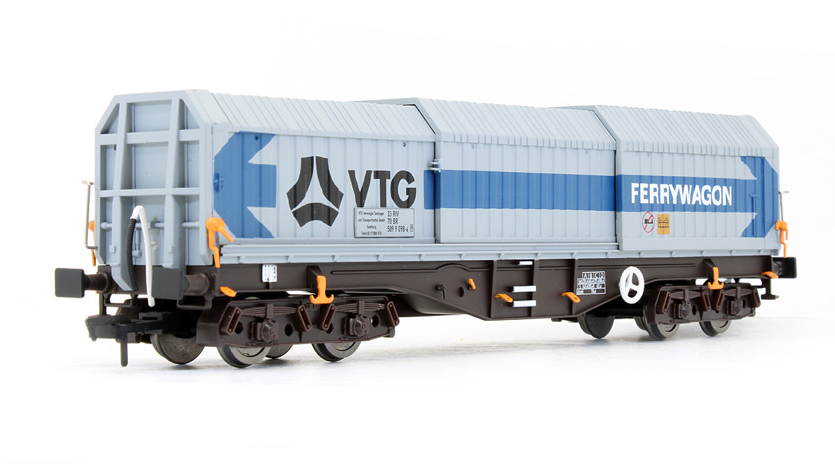 Pre-Owned 4F-039-003 Telescopic Hood Wagon Tiphook Blue Grey '589 9 098-4'