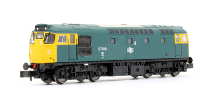 Pre-Owned 2D-013-000D Class 27108 BR Blue Diesel Locomotive - DCC Fitted