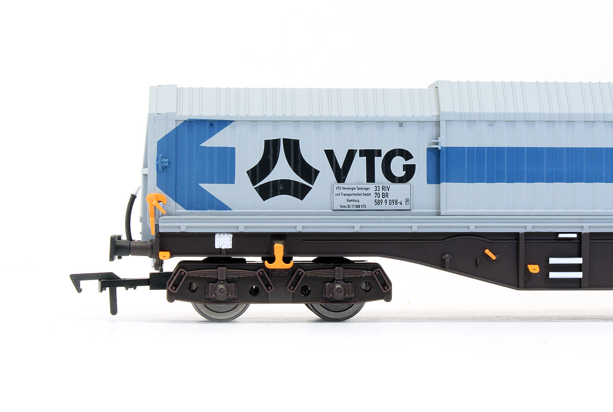 Pre-Owned 4F-039-003 Telescopic Hood Wagon Tiphook Blue Grey '589 9 098-4'