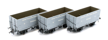 NER 20t Hopper - P7 Hopper - 1904-1910 Pre-Grouping: NER Grey - Triple Pack