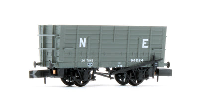 373-376 LNER D12 Coal Hopper LNER Grey No.86224
