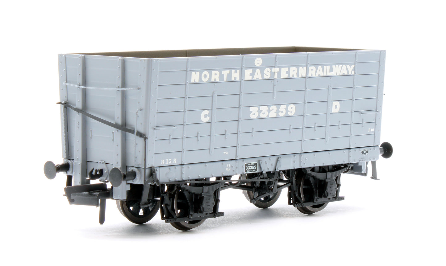 NER 20t Hopper - P7 Hopper - 1904-1910 Pre-Grouping: NER Grey - Triple Pack