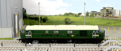 31-995A LMS 10001 BR Lined Green (Late Crest) Diesel Locomotive
