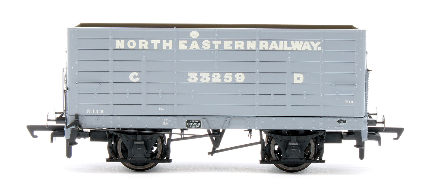 NER 20t Hopper - P7 Hopper - 1904-1910 Pre-Grouping: NER Grey - Triple Pack