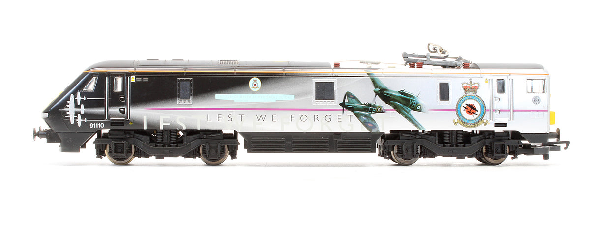 Pre-Owned East Coast 'Battle Of Britain Memorial Flight' Class 91 No.91110 Electric Locomotive - Limited Edition
