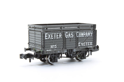 Pre-Owned 7 Plank Wagon With Coke Rails 'Exeter Gas Company' No.5