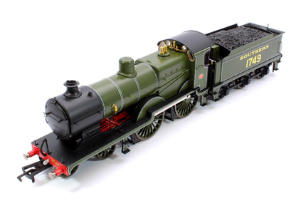 SECR Maunsell D1 Class Southern SR Maunsell Olive Green 4-4-0 Steam Locomotive No.1749