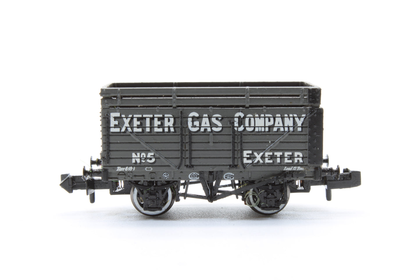 Pre-Owned 7 Plank Wagon With Coke Rails 'Exeter Gas Company' No.5
