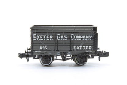 Pre-Owned 7 Plank Wagon With Coke Rails 'Exeter Gas Company' No.5