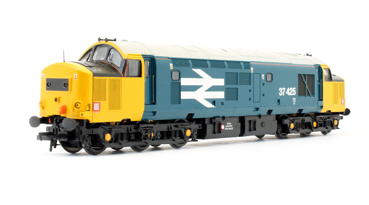Pre-Owned 32-381X Class 37425 'Pride Of The Valleys' Large Logo Blue Diesel Locomotive - Limited Edition - DCC Fitted
