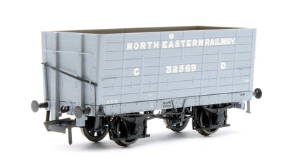 NER 20t Hopper - P7 Hopper - 1904-1910 Pre-Grouping: NER Grey - Triple Pack