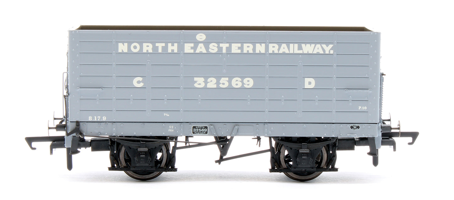 NER 20t Hopper - P7 Hopper - 1904-1910 Pre-Grouping: NER Grey - Triple Pack