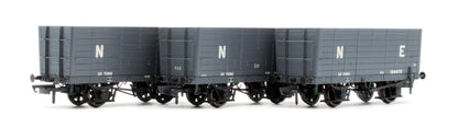 NER 20t Hopper - P7 Hopper - LNER Grey - Triple Pack