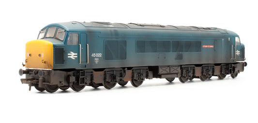 Pre-Owned Class 45/0 45022 'Lytham St.Annes' BR Blue Diesel Locomotive - DCC Sound - Custom Weathered - Regional Exclusive Edition