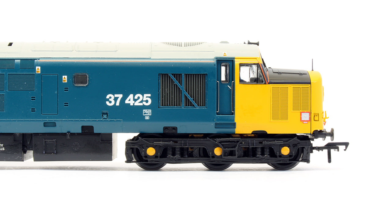 Pre-Owned 32-381X Class 37425 'Pride Of The Valleys' Large Logo Blue Diesel Locomotive - Limited Edition - DCC Fitted