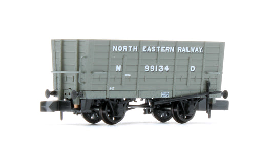373-375A NER P7 Coal Hopper North Eastern Railway Grey (ND) No.99134
