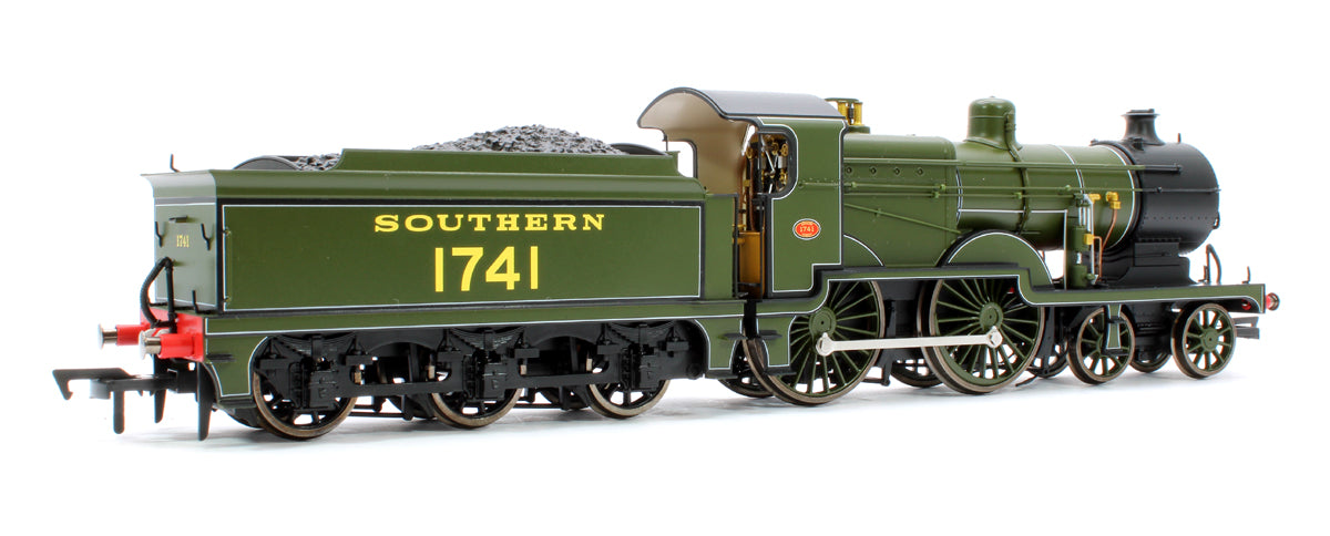 SECR Maunsell D1 Class Southern SR Maunsell Olive Green 4-4-0 Steam Locomotive (with Top Feed) No.1741