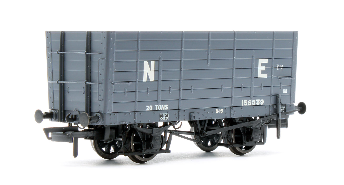 NER 20t Hopper - P7 Hopper - LNER Grey - Triple Pack