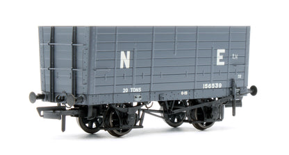 NER 20t Hopper - P7 Hopper - LNER Grey - Triple Pack