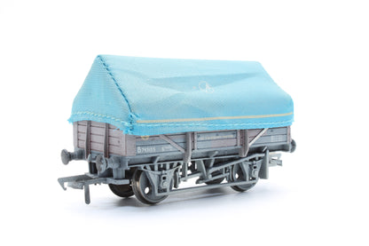 Pre-Owned BR Bauxite China Clay Wagon With Hood (Weathered)