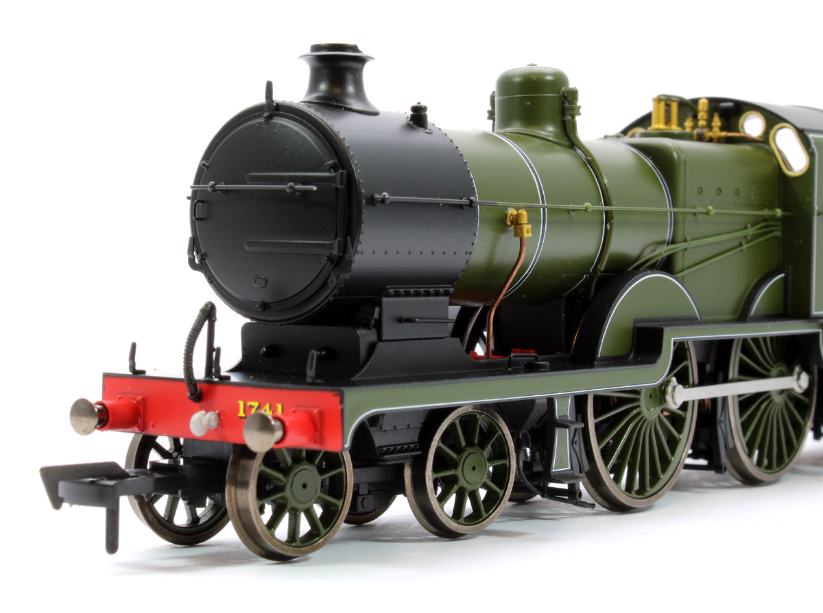 Pre-Owned 4S-028-003 SECR Maunsell D1 Class Southern SR Maunsell Olive Green 4-4-0 Steam Locomotive (with Top Feed) No.1741