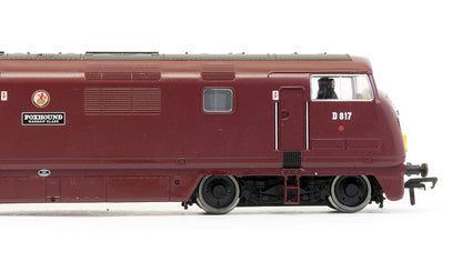 Pre-Owned Class 42 Warship D817 'Foxhound' BR Maroon Diesel Locomotive