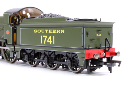 Pre-Owned 4S-028-003 SECR Maunsell D1 Class Southern SR Maunsell Olive Green 4-4-0 Steam Locomotive (with Top Feed) No.1741