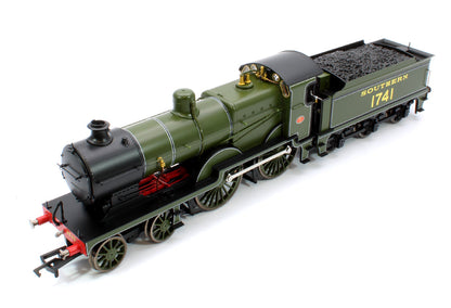 Pre-Owned 4S-028-003 SECR Maunsell D1 Class Southern SR Maunsell Olive Green 4-4-0 Steam Locomotive (with Top Feed) No.1741
