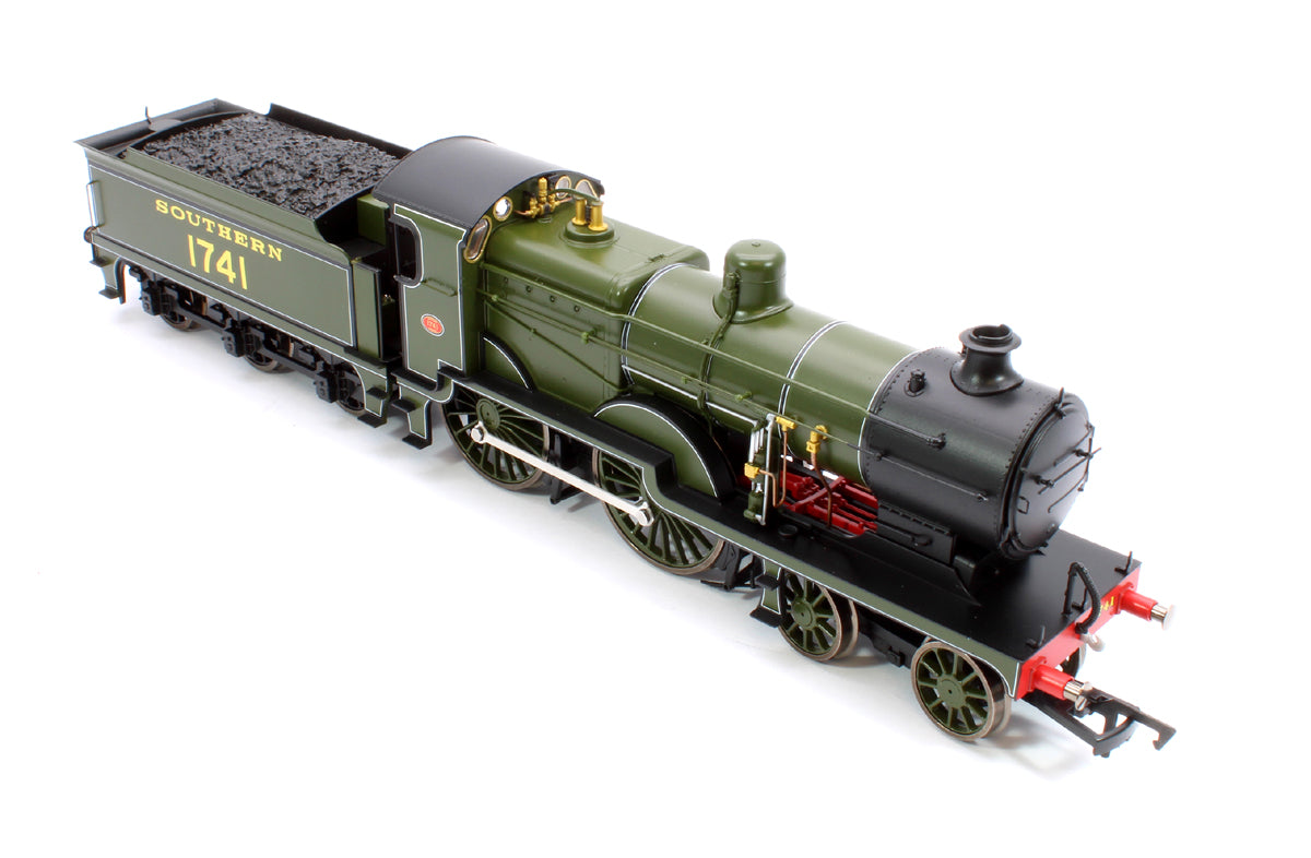 SECR Maunsell D1 Class Southern SR Maunsell Olive Green 4-4-0 Steam Locomotive (with Top Feed) No.1741