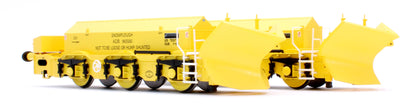 Beilhack Snowplough ZZA ADB965580/581 BR yellow (ex Class 40) Twin Pack