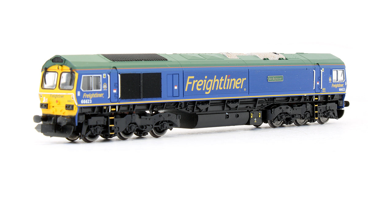 Pre-Owned Class 66623 Freightliner Blue 'Bill Bolsover' Diesel Locomotive