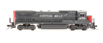 Pre-Owned 48722 Dash 8-40B Diesel Locomotive Cotton Belt - Road #8076