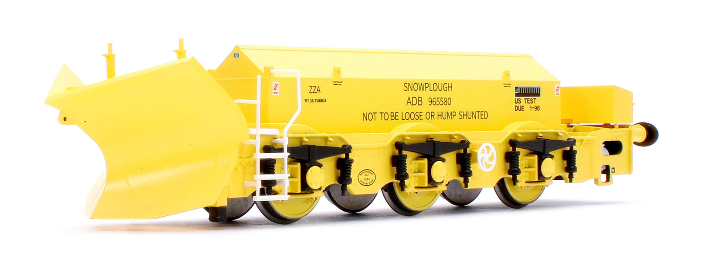 Beilhack Snowplough ZZA ADB965580/581 BR yellow (ex Class 40) Twin Pack