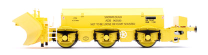 Beilhack Snowplough ZZA ADB965580/581 BR yellow (ex Class 40) Twin Pack