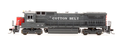 Pre-Owned 48722 Dash 8-40B Diesel Locomotive Cotton Belt - Road #8076