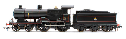 SECR Maunsell D1 Class BR Black (Early Crest) 4-4-0 Steam Locomotive No.31741