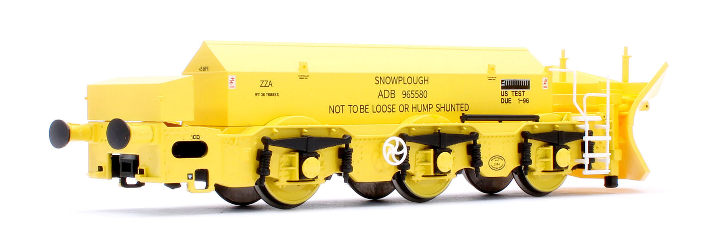 Beilhack Snowplough ZZA ADB965580/581 BR yellow (ex Class 40) Twin Pack
